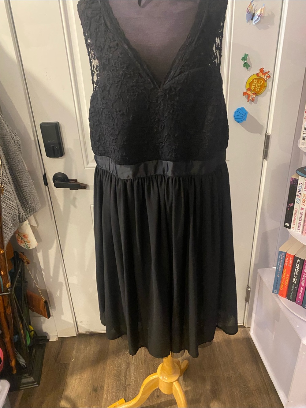 torrid Black Lace Zip-Front Top